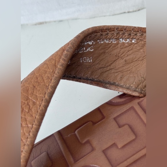 2 Tory Burch Thora Thong Sandals Shoes Women’s size 10 - Picture 7 of 11